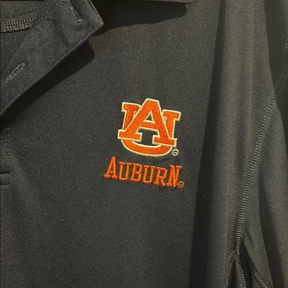 Auburn Champion Blue and Orange Polo Shirt Athletic Style